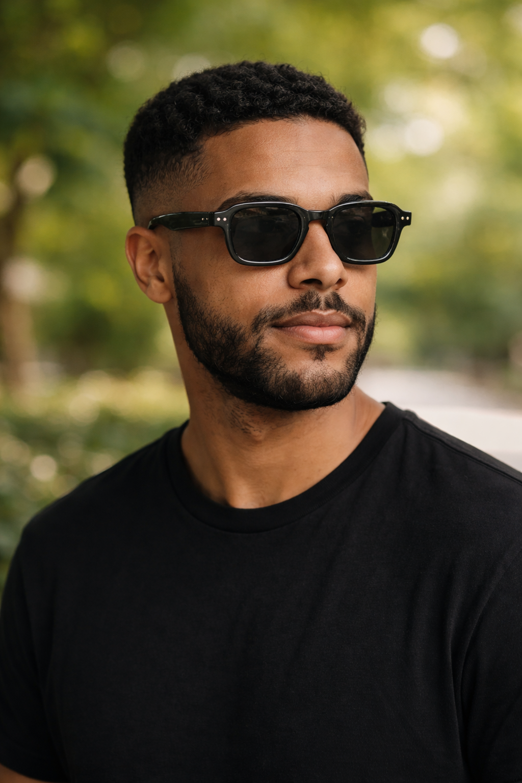 Gafas rectangulares Gris