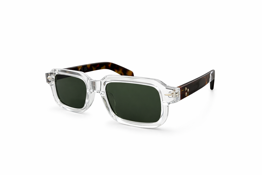 Gafas de Sol Retro Transparentes