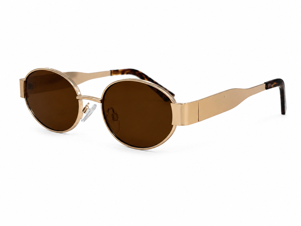 Gafas de Sol Riviera Oro Marrón