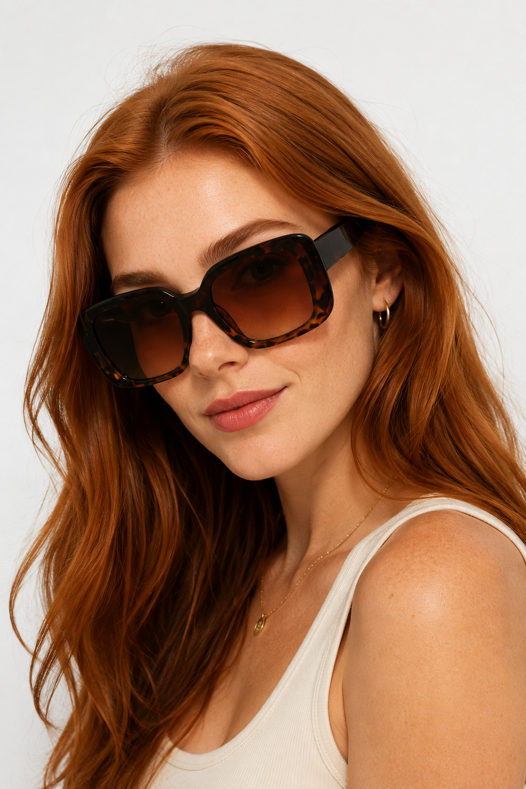 Gafa de Sol Oversize Carey Havana Mujer – Estilo Glamour Retro