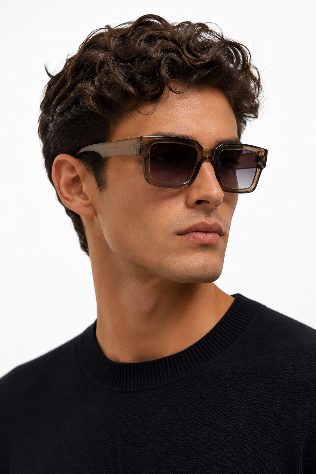 Gafas de Sol Fashion Oversize Brown Smoke