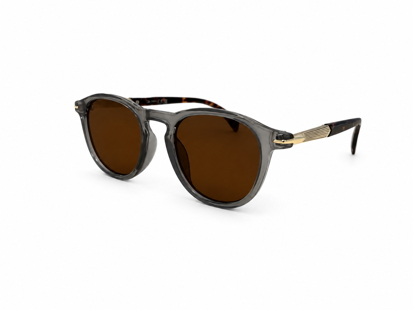 Gafas de Sol Vintage Polarizadas Smoke Brown