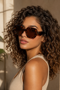 Gafas de Sol Carey XL de Diseño Geométrico