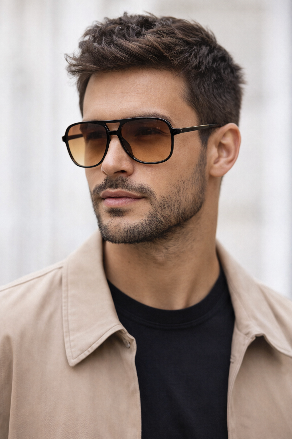 Gafa Negras Estilo Clásico Premium