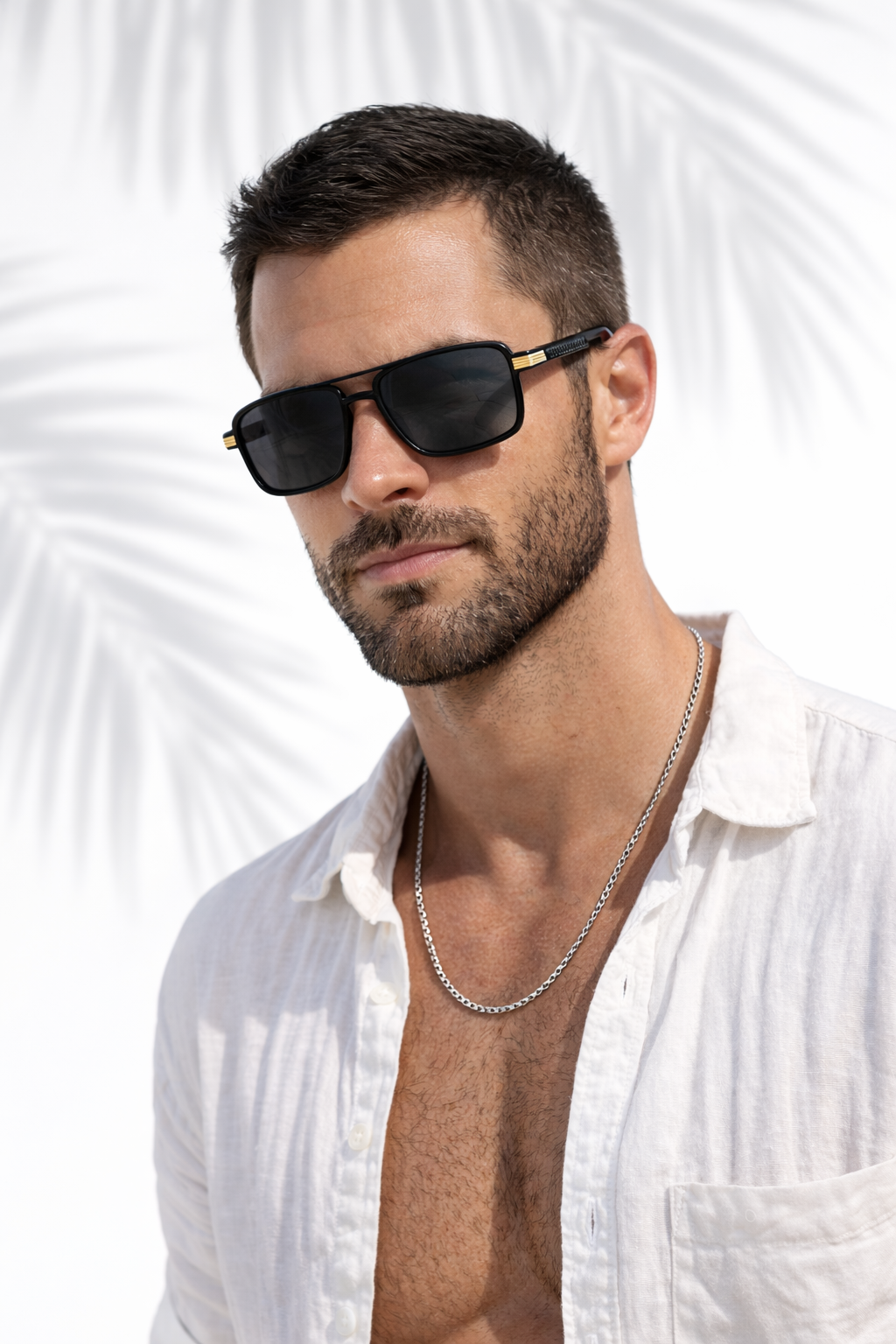 Gafa Negra Cuadrada Premium