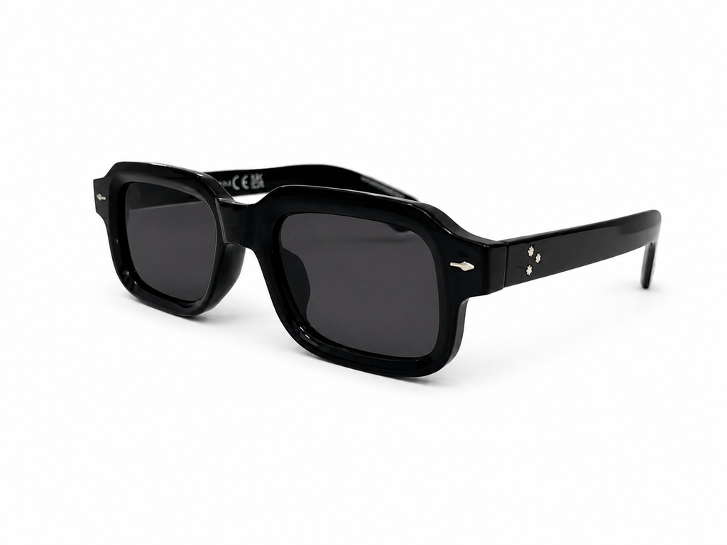Gafas de Sol Oversize Negras Premium | Diseño Rectangular Vintage